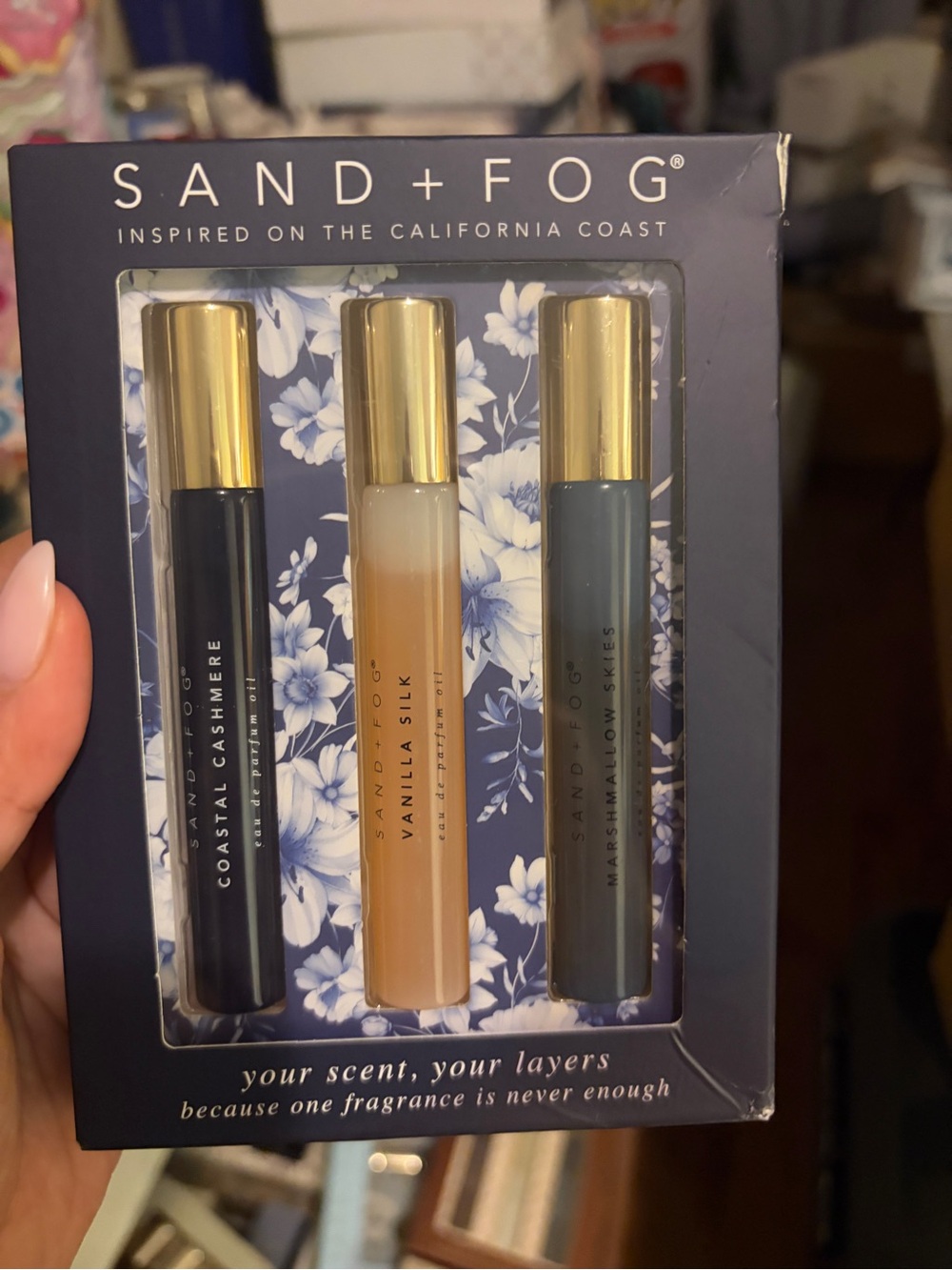 Sand + Fog perfume oil discovery set